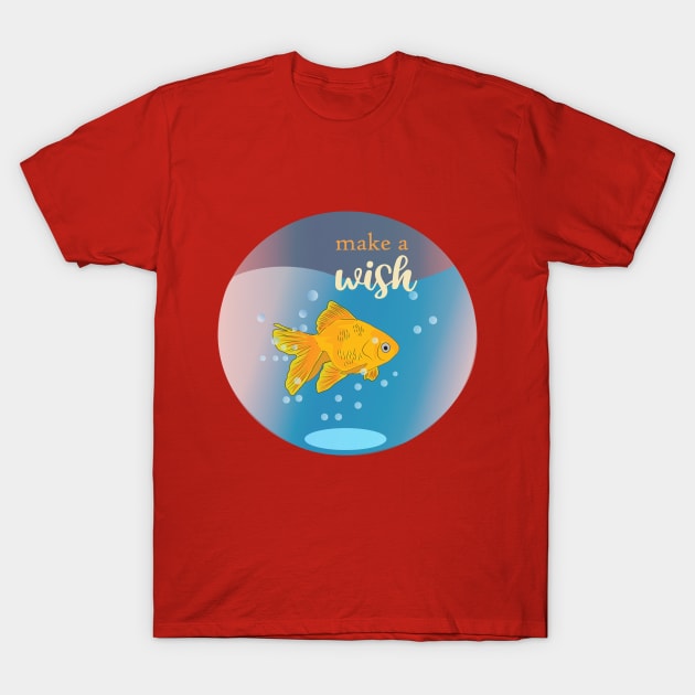 Gold fish T-Shirt by dddesign